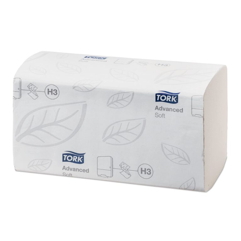 Servetėlės Tork Singlefold Advanced H3 (290143), 2 sluoksniai, baltos spalvos, 250 lapelių