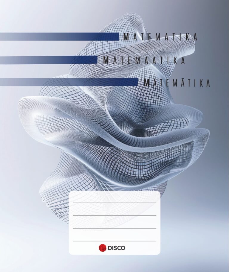 Vardinis sąsiuvinis matematikai, 32 lapų, langeliais