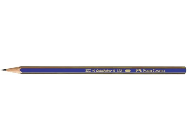Faber-Castell Goldfaber 1221 2H Graphite Pencil, Pre-Sharpened, Without Eraser