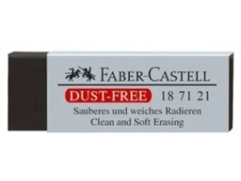 Eraser Faber-Castell Dust Free, black