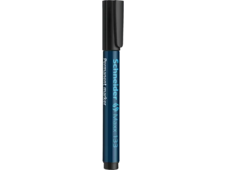 Schneider Maxx 133 Permanent Marker, Chisel Tip, 1–4 mm, Black