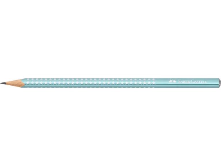 Faber-Castell Sparkle Triangular Graphite Pencil, Turquoise