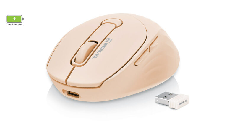 Kompiuterinė pelė REAL-EL RM-370W