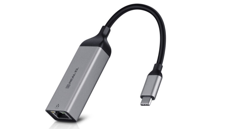 Adapteris REAL-EL CE-150 pilkas (kosminė pilka), Gigabit Ethernet