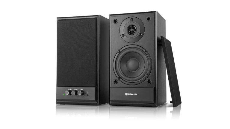 Kolonėlės REAL-EL S-305 juodos spalvos