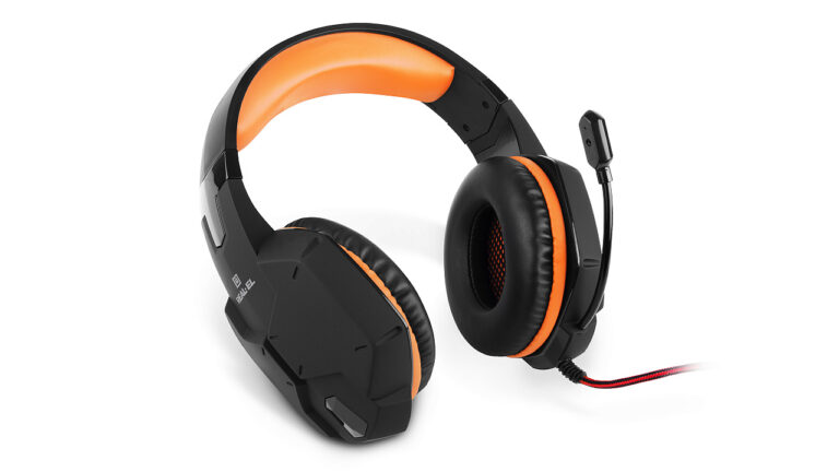 Ausinės REAL-EL GDX-7700 SURROUND 7 juodos spalvos, SURROUND 7.1