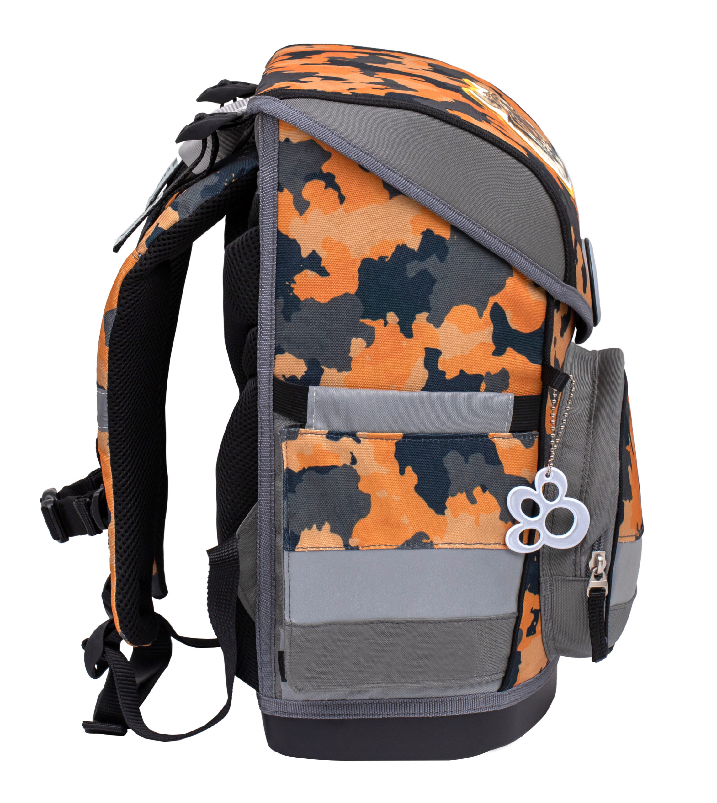 Kuprinė Belmil 405-41/AG Orange Camouflage - Image 3