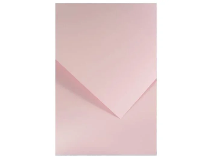 Kartonas Gladki powder pink (20 vnt.)