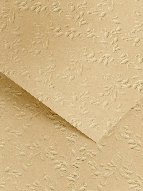 Kartonas Nature dark beige emboss (20 vnt.)