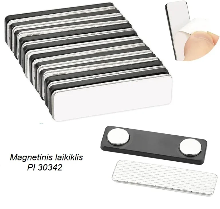 Magnetinis laikiklis vardinei kortelei PI 30342 (10 vnt)