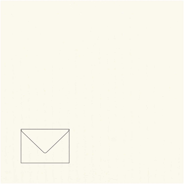 Dekoratyvinis vokas Artoz C7, 110x75mm, 100g, vanilės spalvos, 1vnt