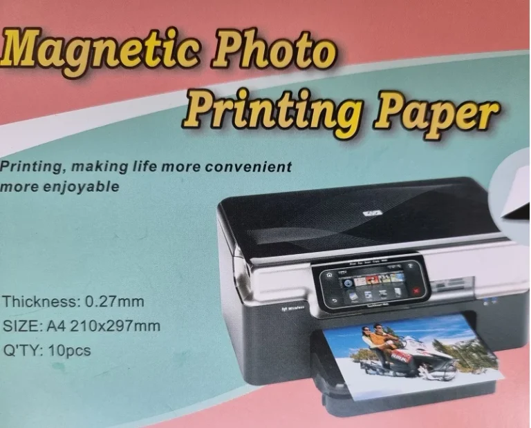 Magnetinis fotopopierius A4, matinis (10)