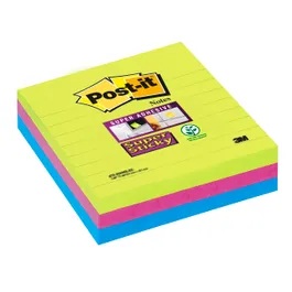*Lipnūs lapeliai Post-it Super Sticky, 3 x 101 x 101 mm