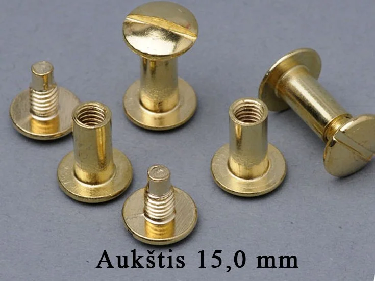 varztai-knygoms-15-mm-zalv-100-kompl-zalvariniai-34194de5 Varžtai knygoms 15 mm, žalv. (100 kompl.), žalvariniai