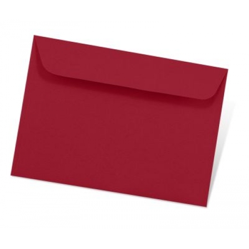 Dekoratyvinis vokas Artoz C6, 114x162mm, 100g, bordo spalvos, 1vnt