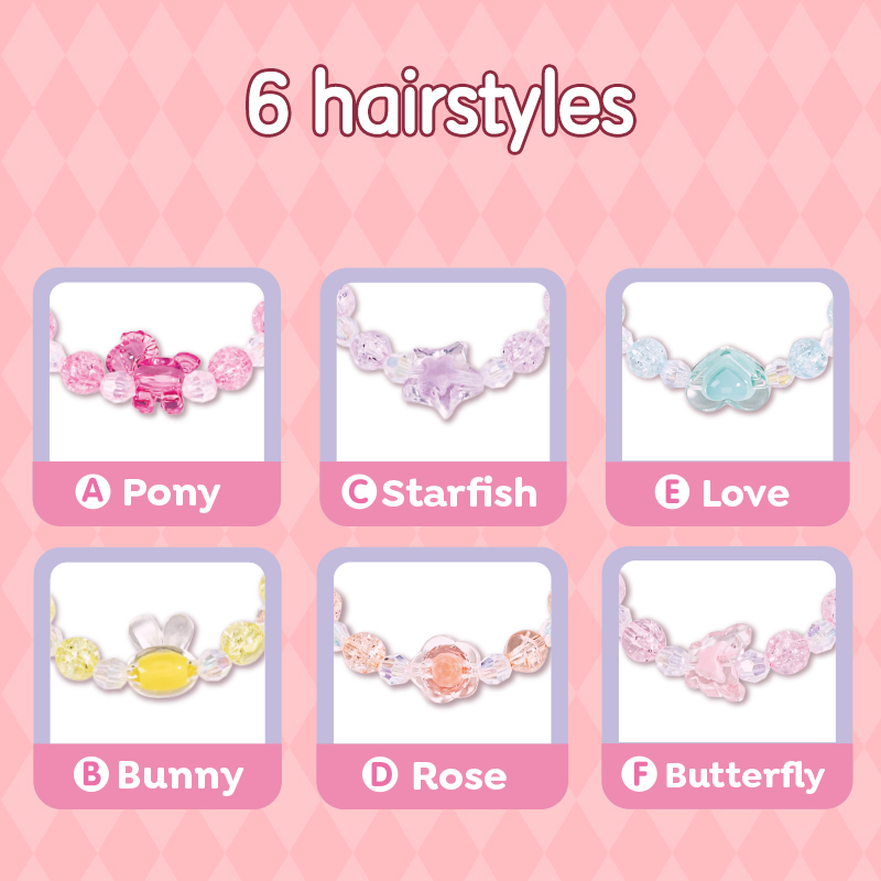 Apyrankės vėrimo rinkinys DELI Princess