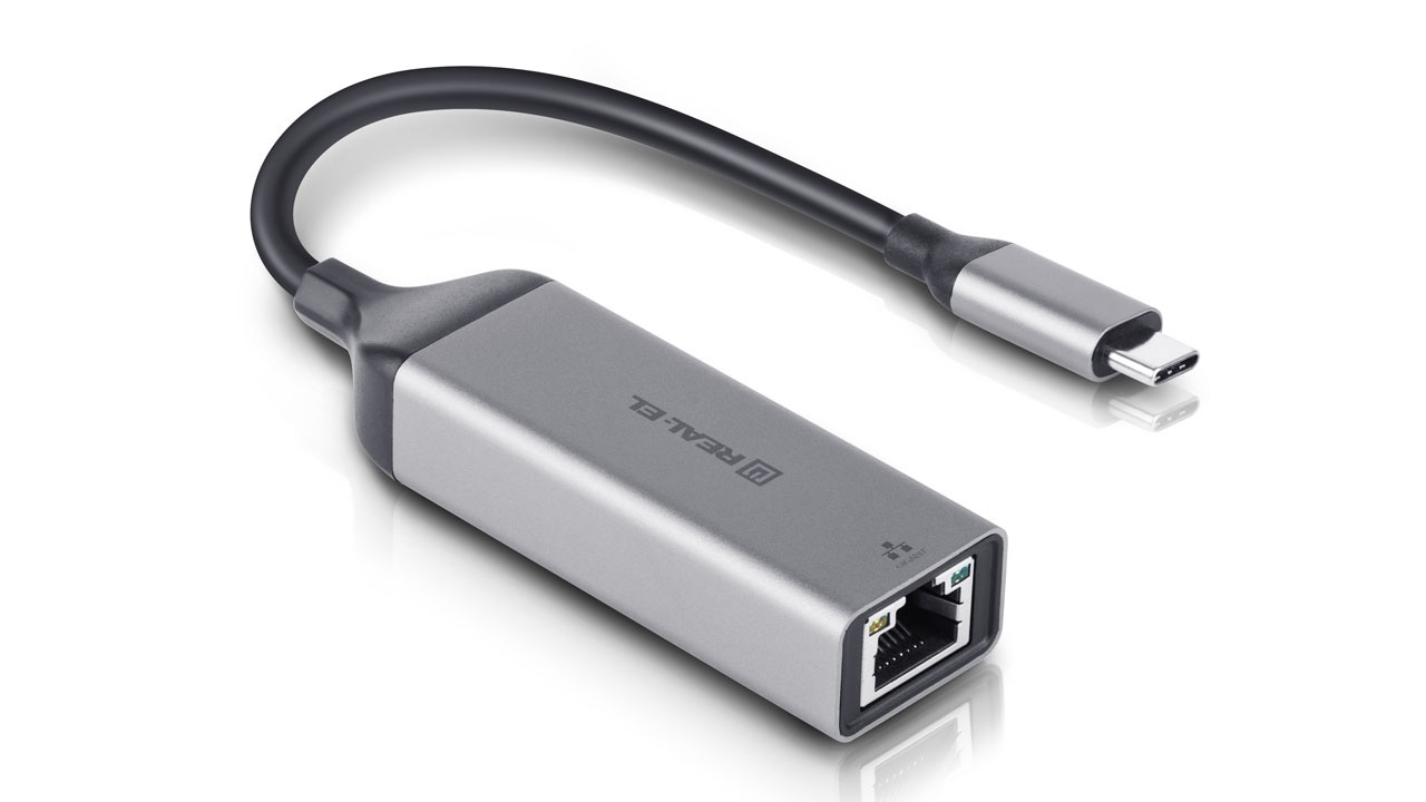 Adapteris REAL-EL CE-150 pilkas (kosminė pilka), Gigabit Ethernet