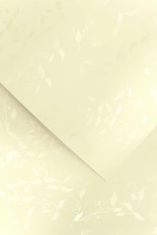 Dekoratyvinis popierius Liana ivory, 100 g. ( 50 vnt.)