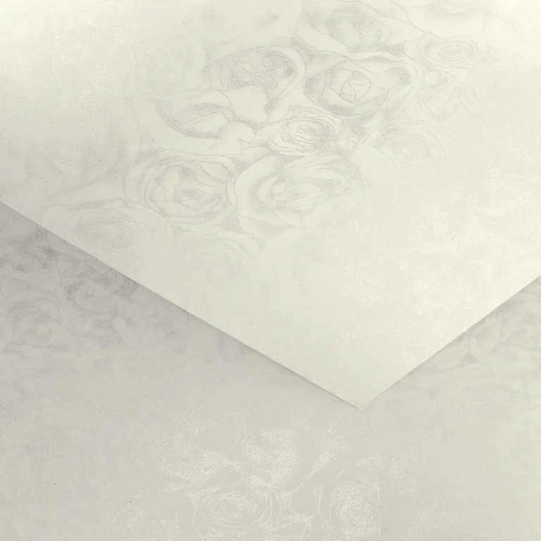 Kartonas Rose white ( 20 vnt.)