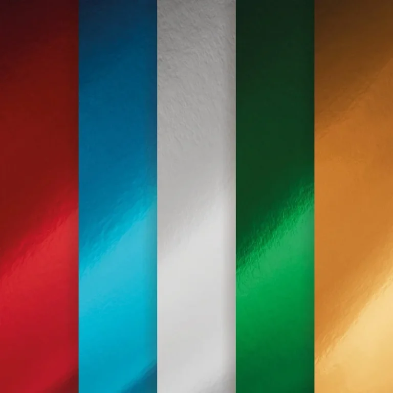 Popierius Metallic glossy color mix A4, 210 g/m2