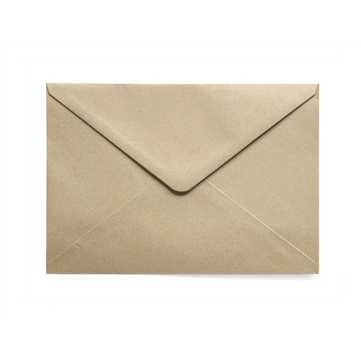 Vokai Galeria Papieru, C5, tamsiai smėlio spalvos, 150 g/m2, 162x229mm, 10 vnt./pak.