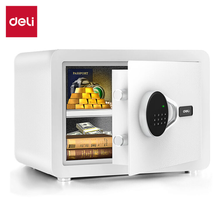 Seifas DELI T541, baltos spalvos