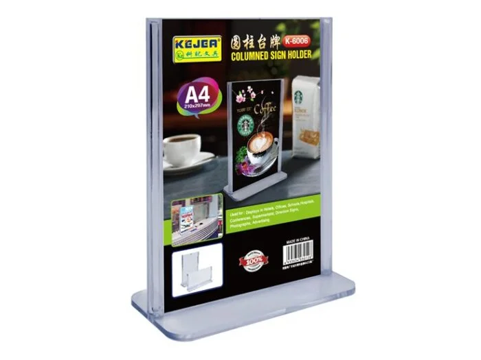 „T“ formos reklaminis stovelis K – 6006V