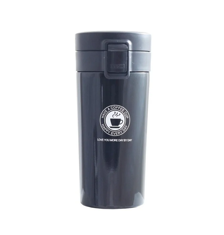 Terminis puodelis, 380 ml, juodas