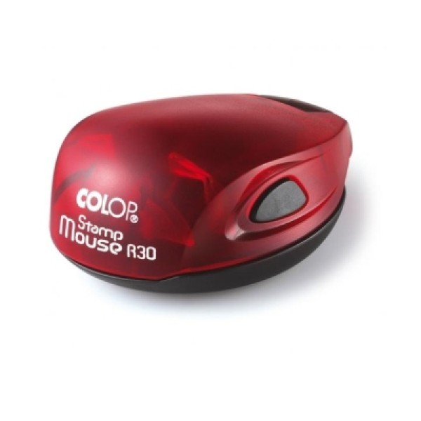 Kišeninis antspaudas Colop Mouse R30, raudonos spalvos