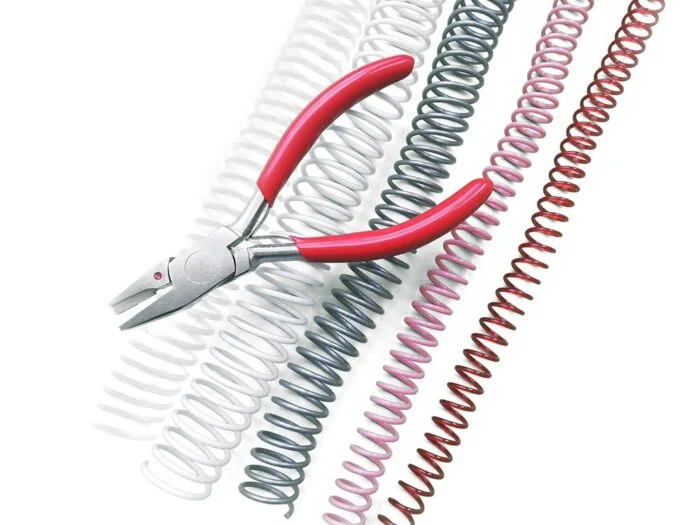 Žnyplės coil spiralei nukirpti