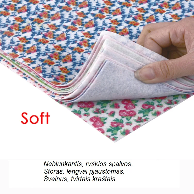 Tekstūrinis veltinis color mix A4,180 g/m2