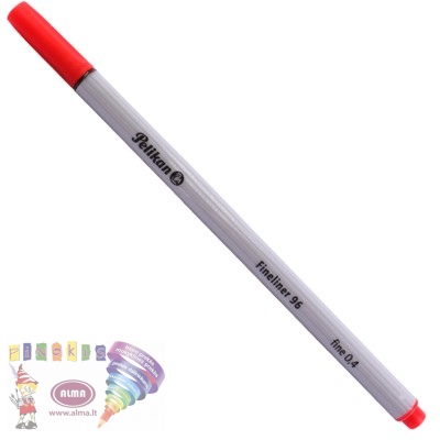 *Rašiklis FINELINER 96 raudonas 00943233 PELIKAN/10