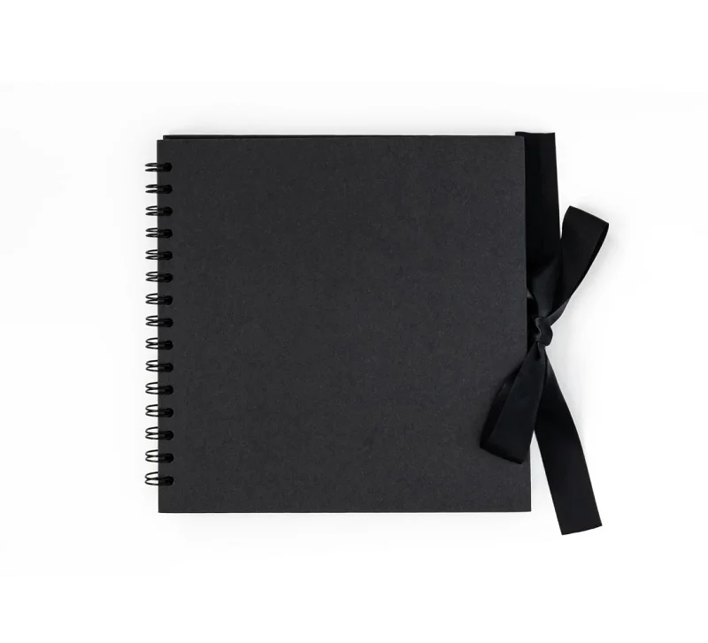 Dekoravimo albumas Black 205 x 205 mm