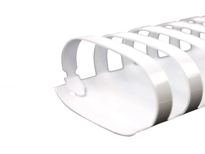 Plastic binding spiral 51 mm (50 pcs.), white