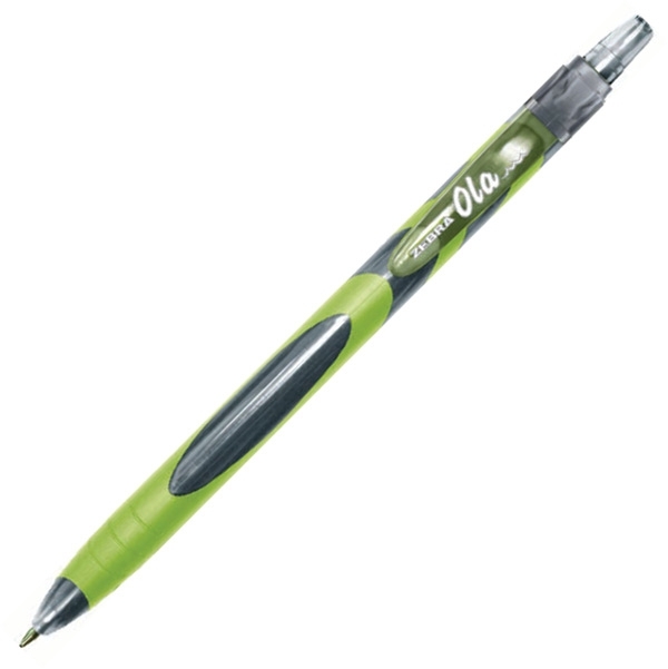 Rašiklis Zebra Ola, 1mm, žalios spalvos