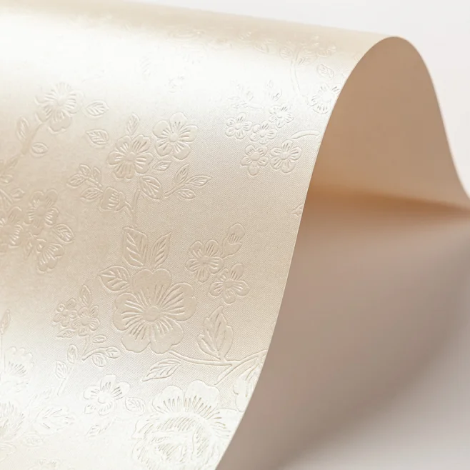 Cardstock Floral white (20 pcs.)