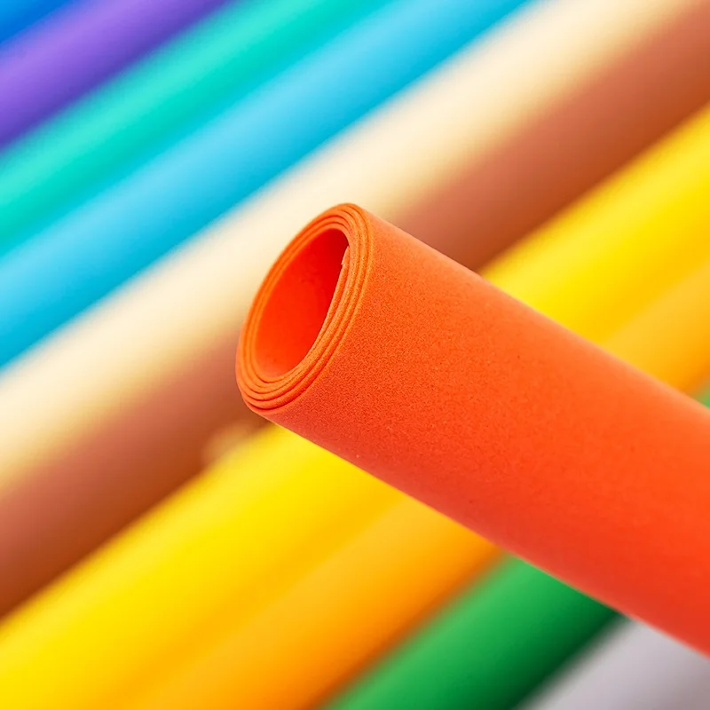 Putgumės lakštų rinkinys color mix A4, 2mm