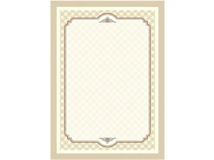 Popierius diplomams Retro ( 25 vnt.)