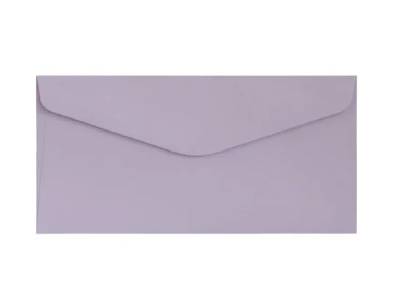 Dekoratyviniai vokai Gladki DL lavender (10)