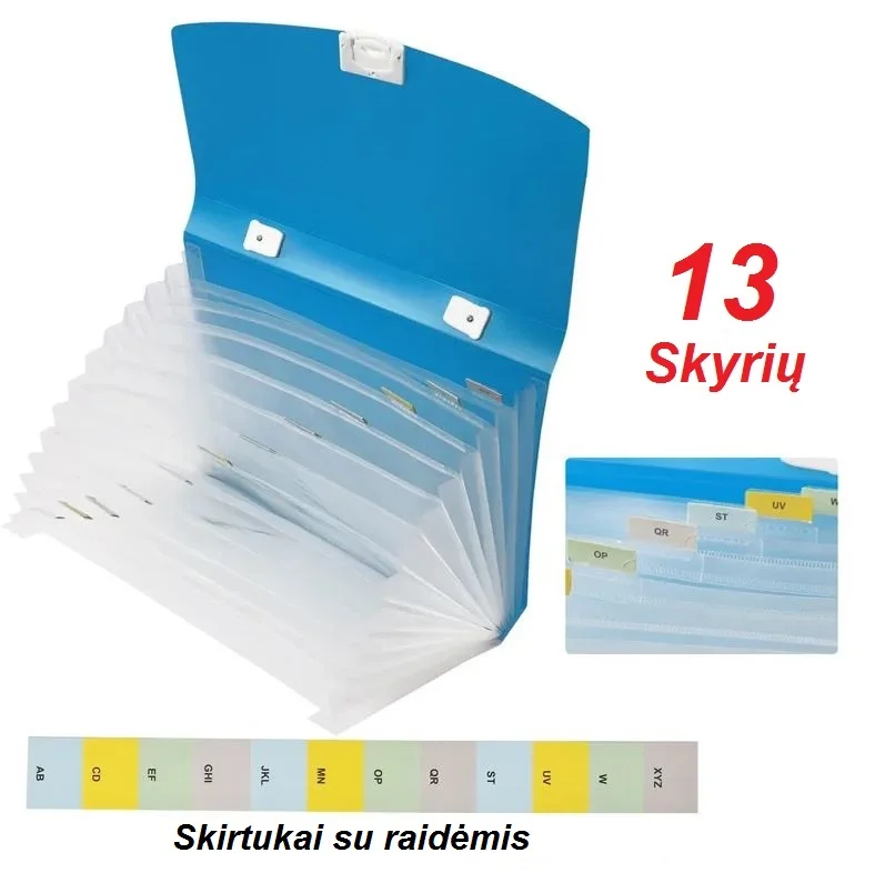 portfelis-dokumentams-13-skyriu-a4-d98006d9 Portfelis dokumentams 13 skyrių, A4 +