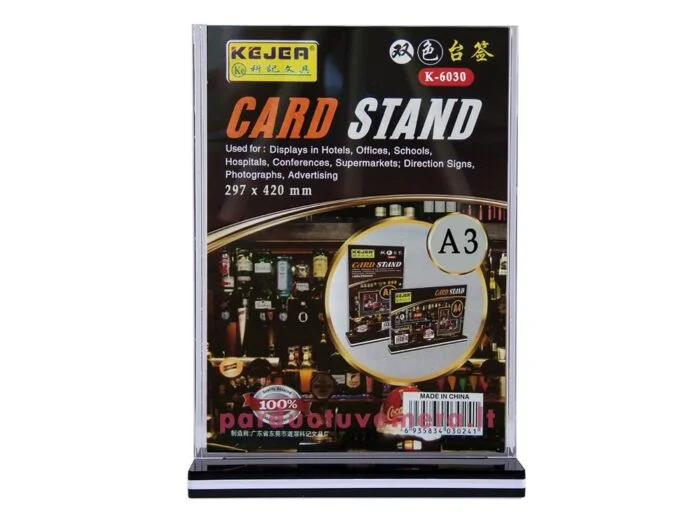 „T“ formos reklaminis stovelis K – 6030V